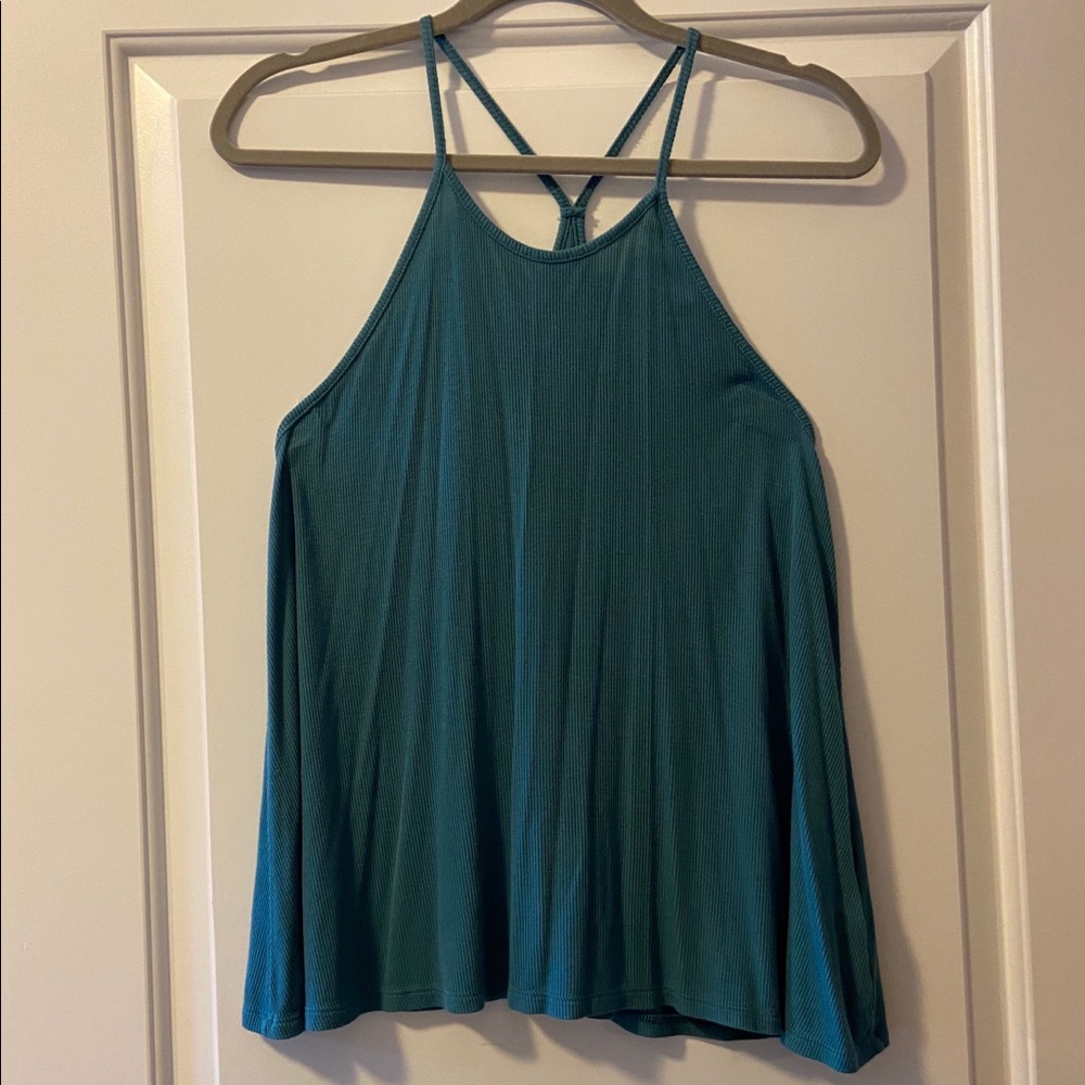 Teal tank top